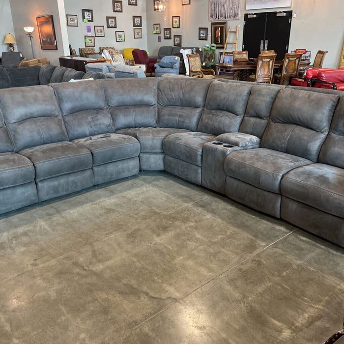 Gray 8pc. Pwh Sectional