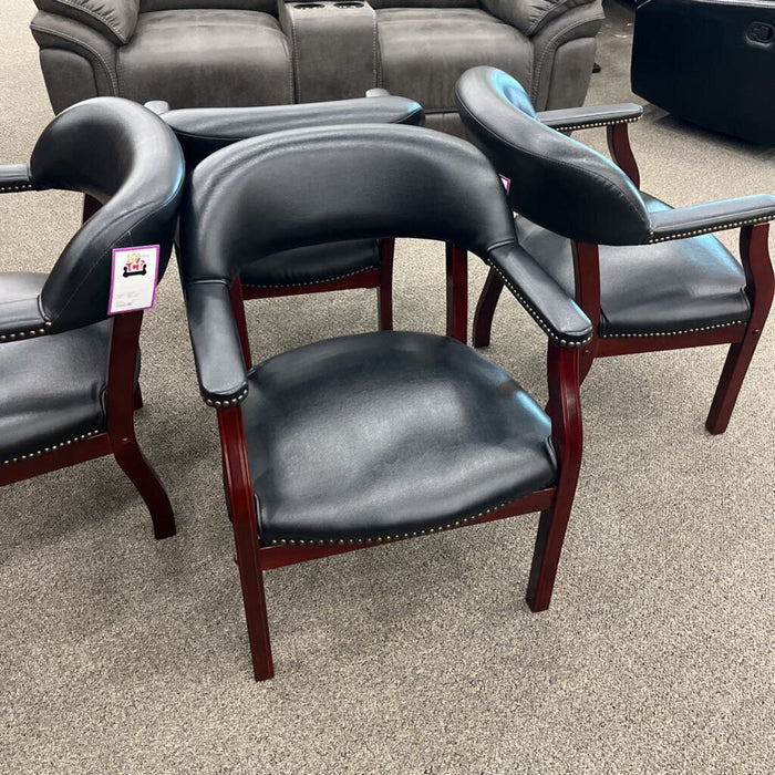Black Leather Office Chair