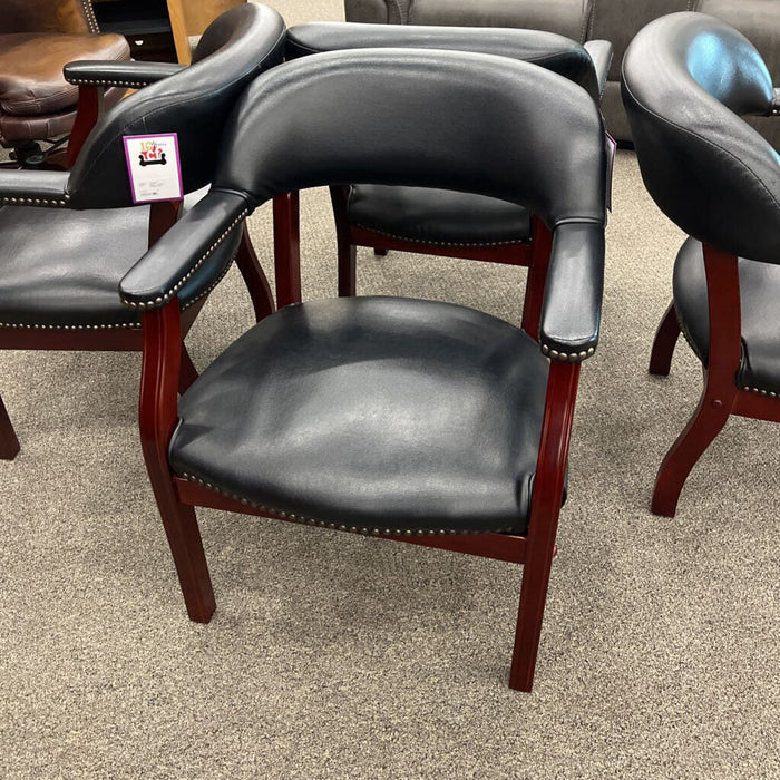 Black Leather Office Chair