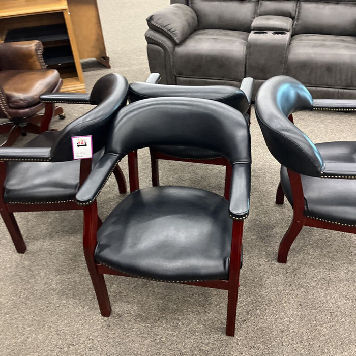 Black Leather Office Chair