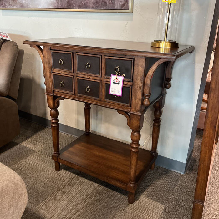 6 Drawer Apothecary Entry Table