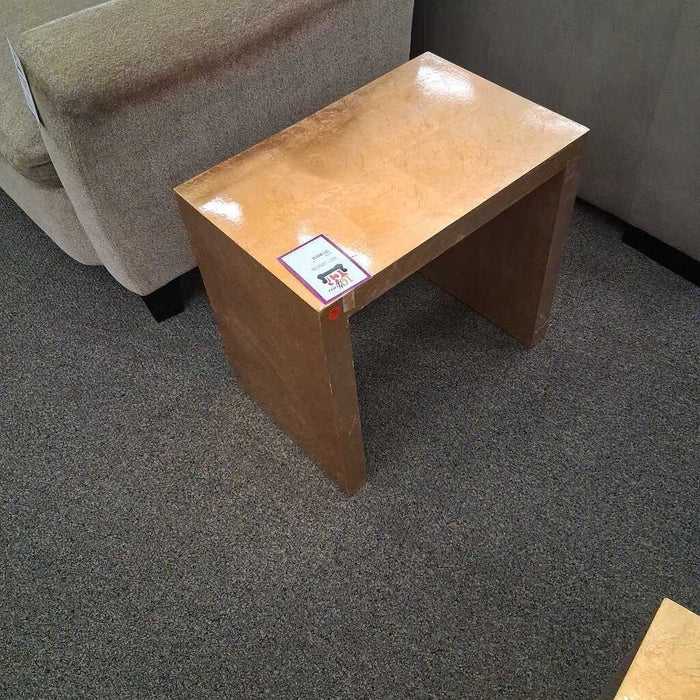 Gold End Table