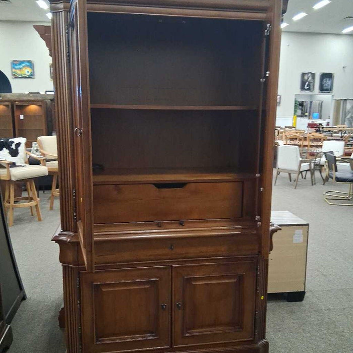 2pc. Oak Armoire