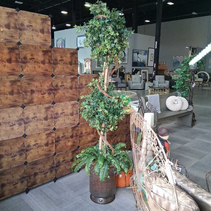 Ivy Topiary in "Bronzed" Pot