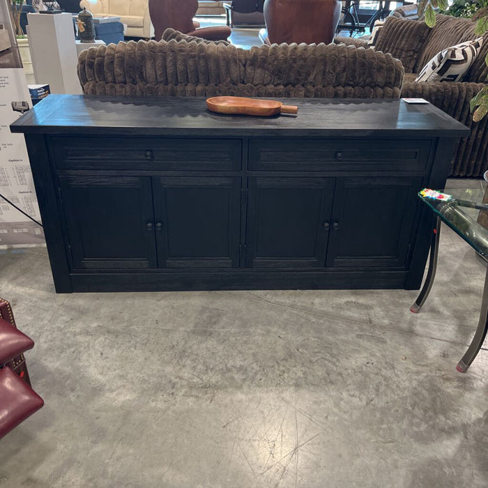 "Monastery" Black Sideboard