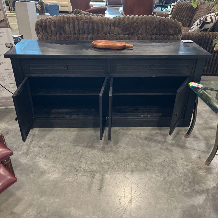 "Monastery" Black Sideboard