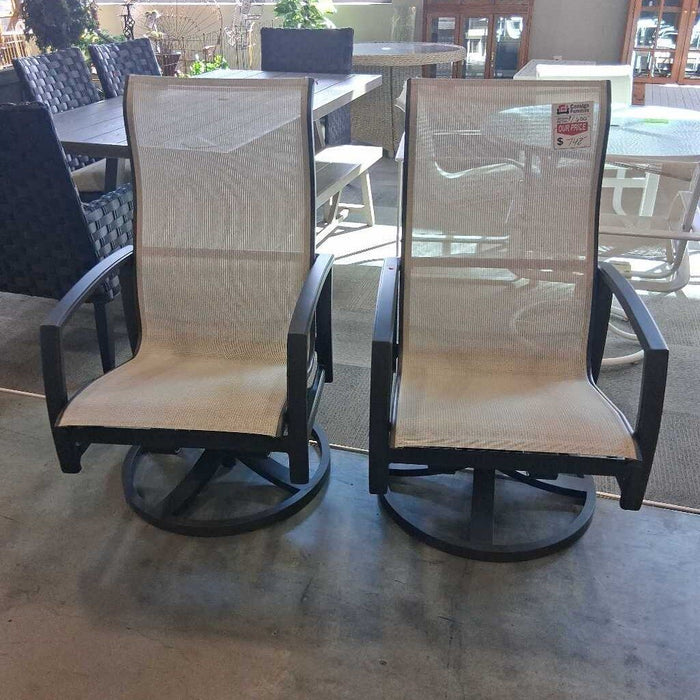 Pair of Tropitone "Sling" Chairs