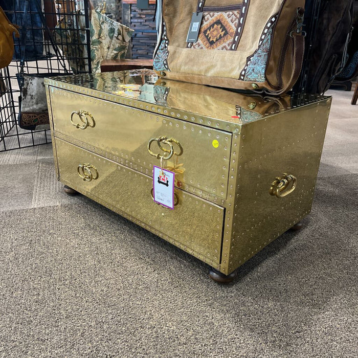 Brass Plated Chest