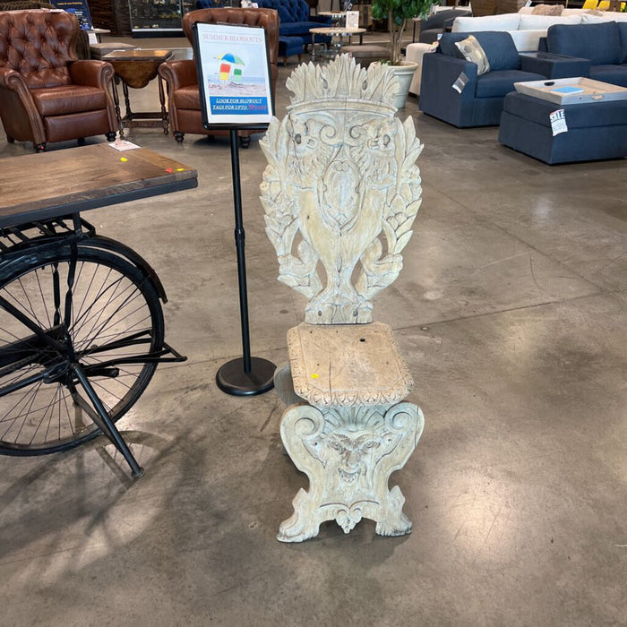 Pair of Antique Italian Carved Chairs