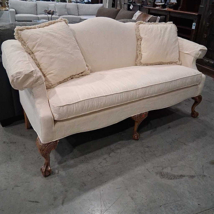 Cream Uph. Sofa