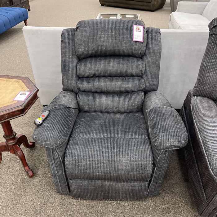 Dark Fabric Lay-flat Lift Recliner