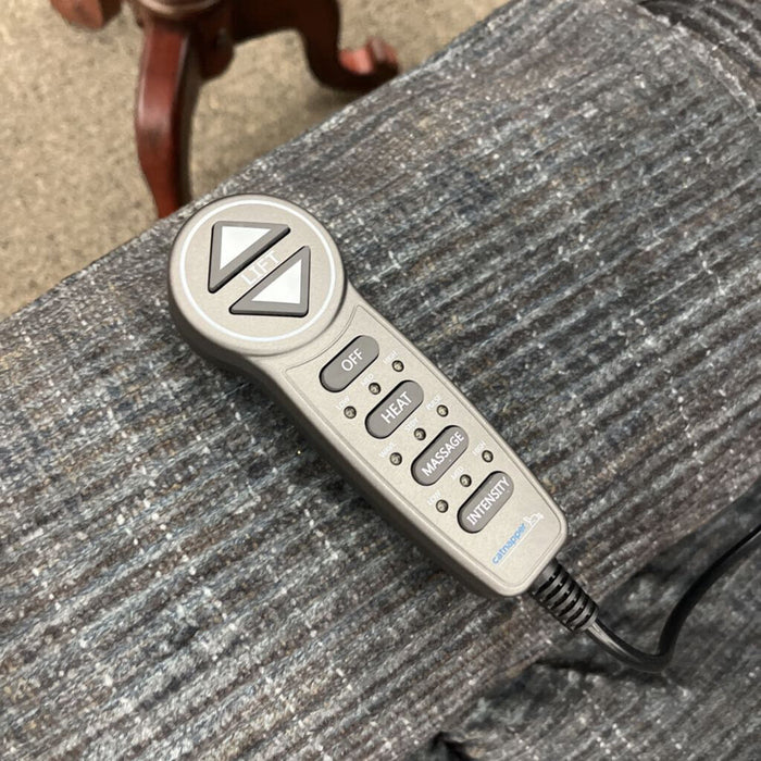 Dark Fabric Lay-flat Lift Recliner