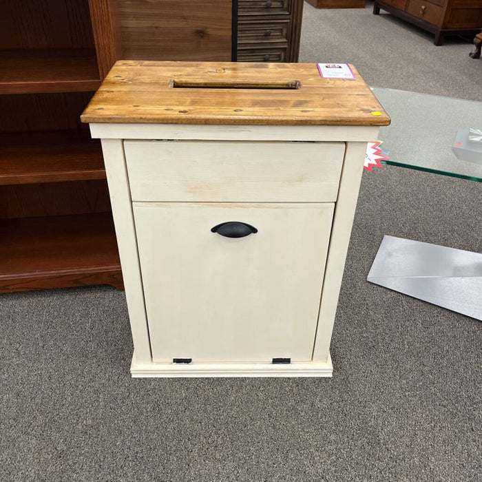 2-tone Cream Paper Shredder Cabinet