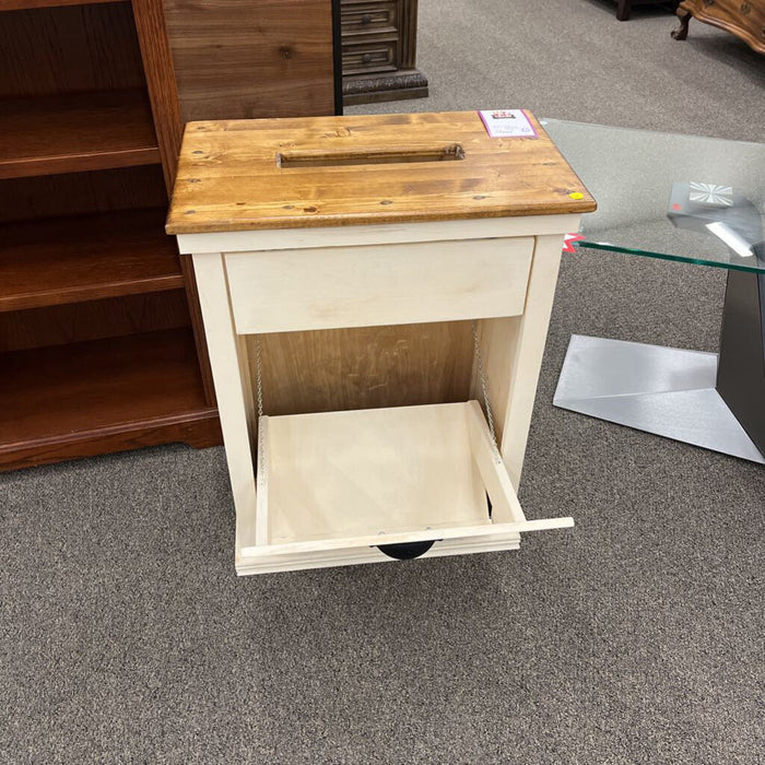 2-tone Cream Paper Shredder Cabinet