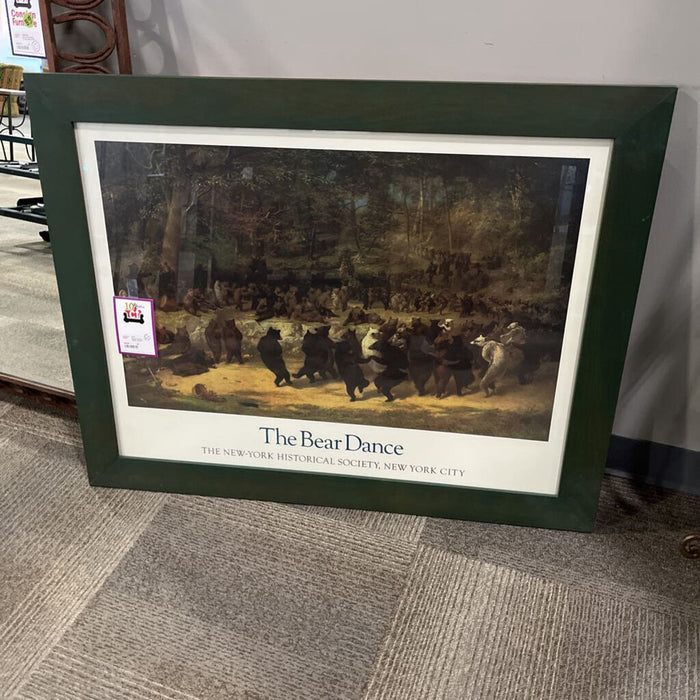 Green Frame "Bear Dance"