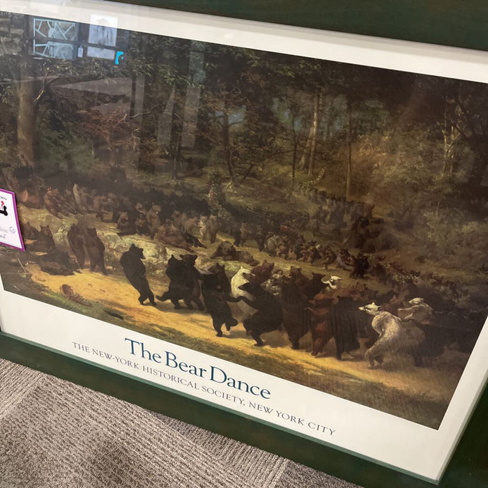 Green Frame "Bear Dance"