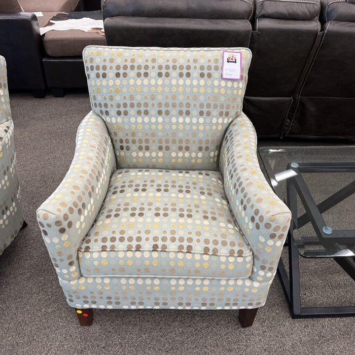 Green Dot Pattern Chair