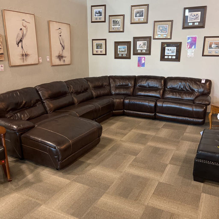 Dark Brown 6pc. Sectional