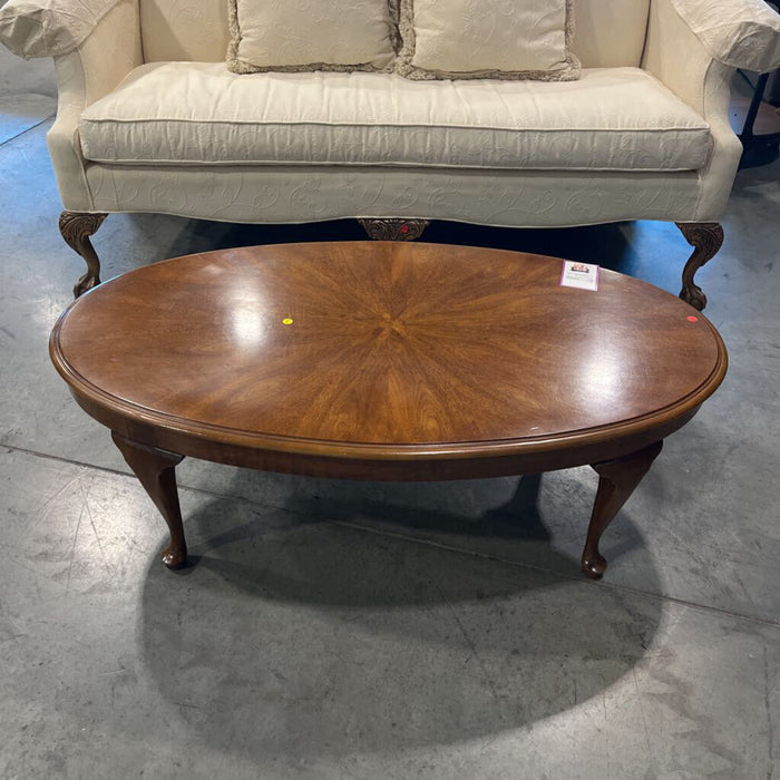 Oval Oak Coffee Tbl