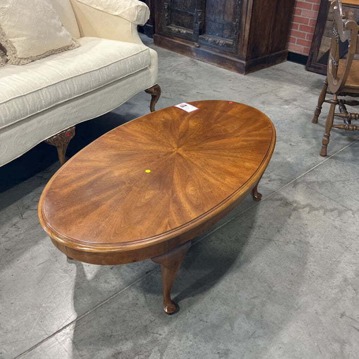 Oval Oak Coffee Tbl