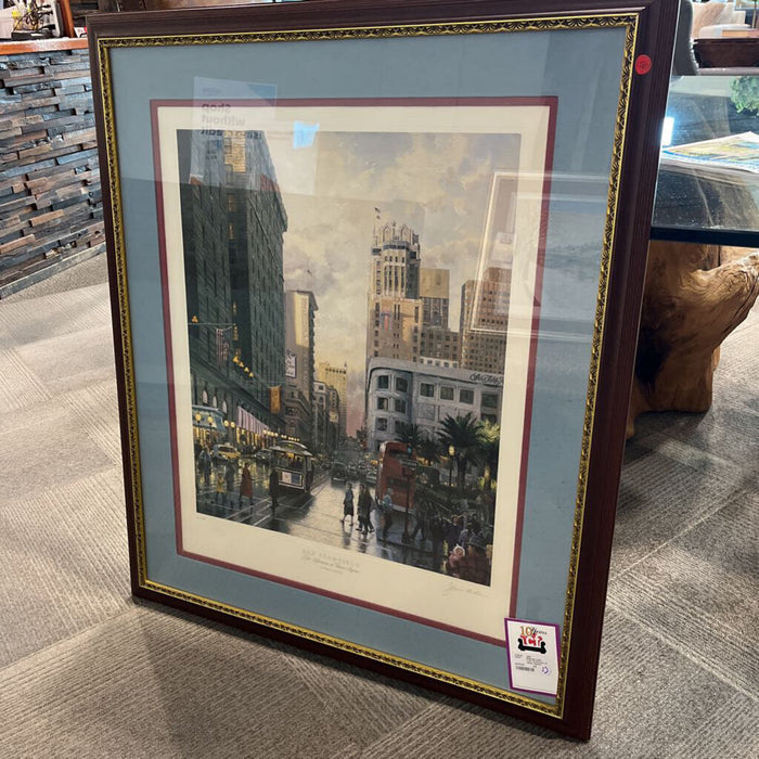 Kinkade Litho Late Afternoon at Union Square