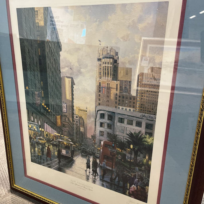 Kinkade Litho Late Afternoon at Union Square