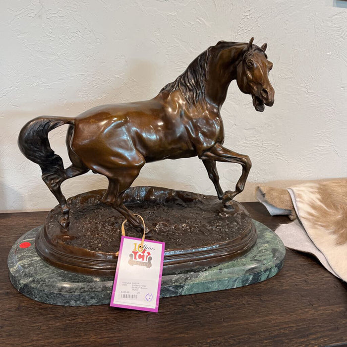 P.J.Mene "Wild Stallion" Bronze Statue