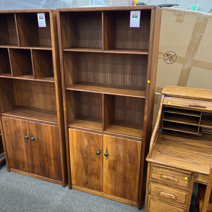 Cherry Shelf w/ Cabinet