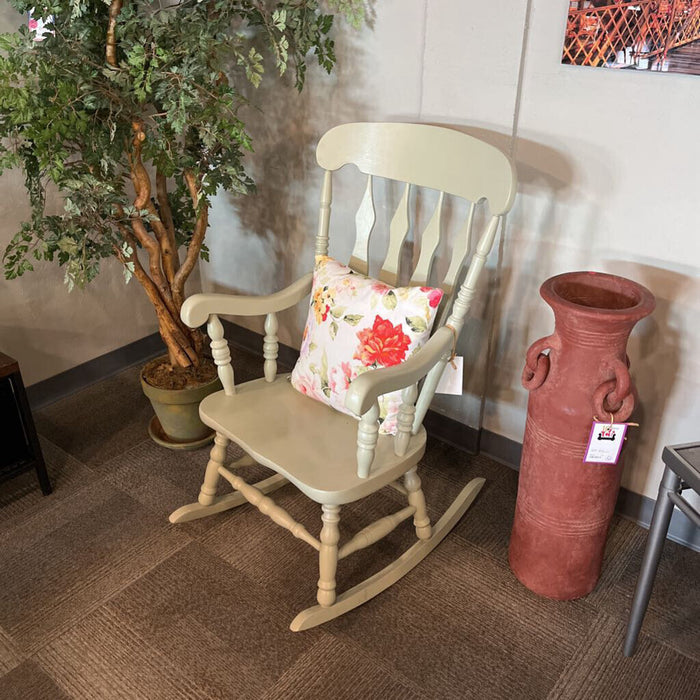 Mint Green Rocker w/ Pillow