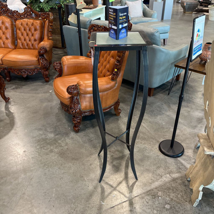 Tall Glass Insert Plant Stand