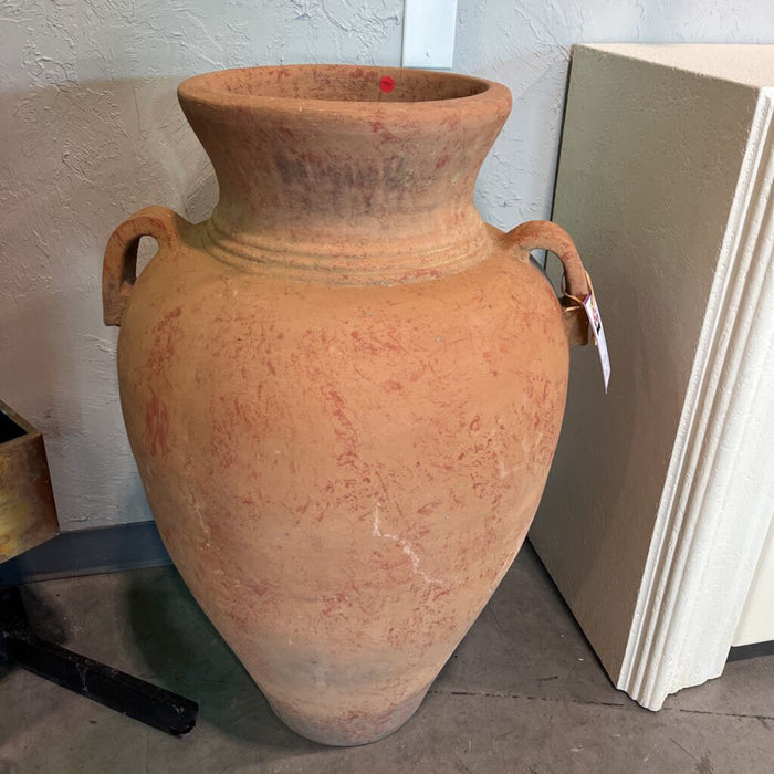 Lg. Terracotta Floor Vase