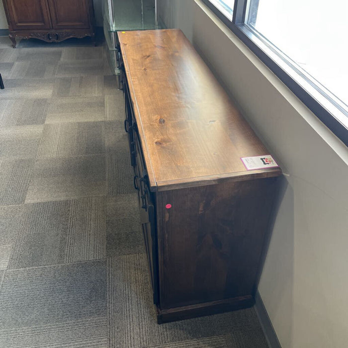 Brown TV Console