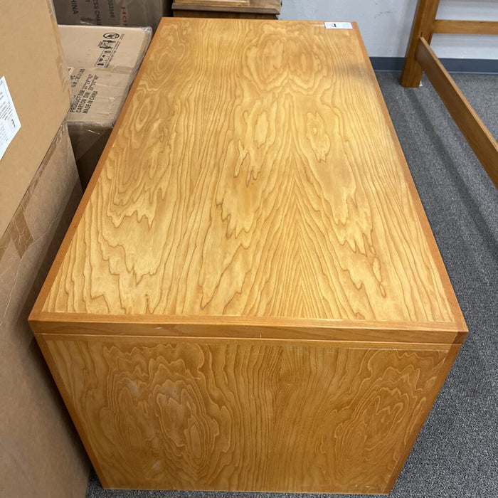 Light Oak Exec. Desk