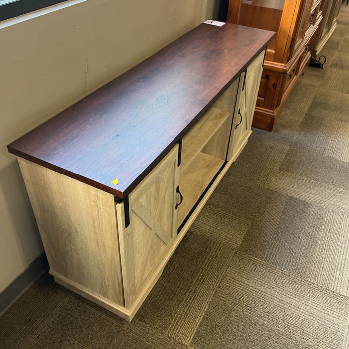 2-tone Farm Style TV Console