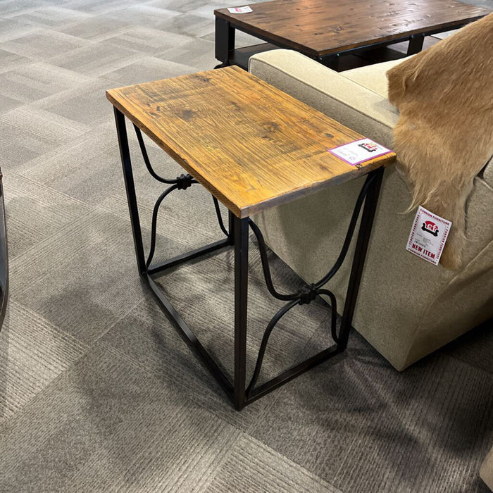 Rustic End Table