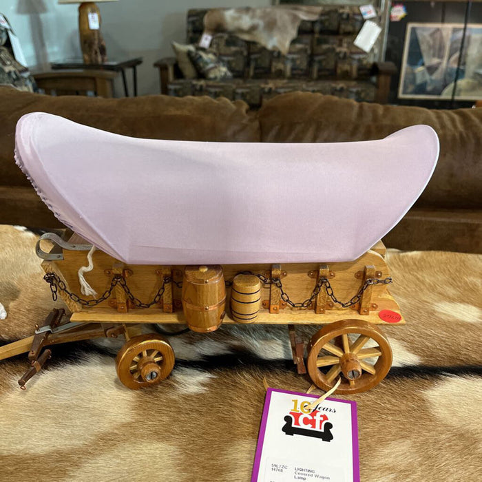 Covered Wagon Lamp