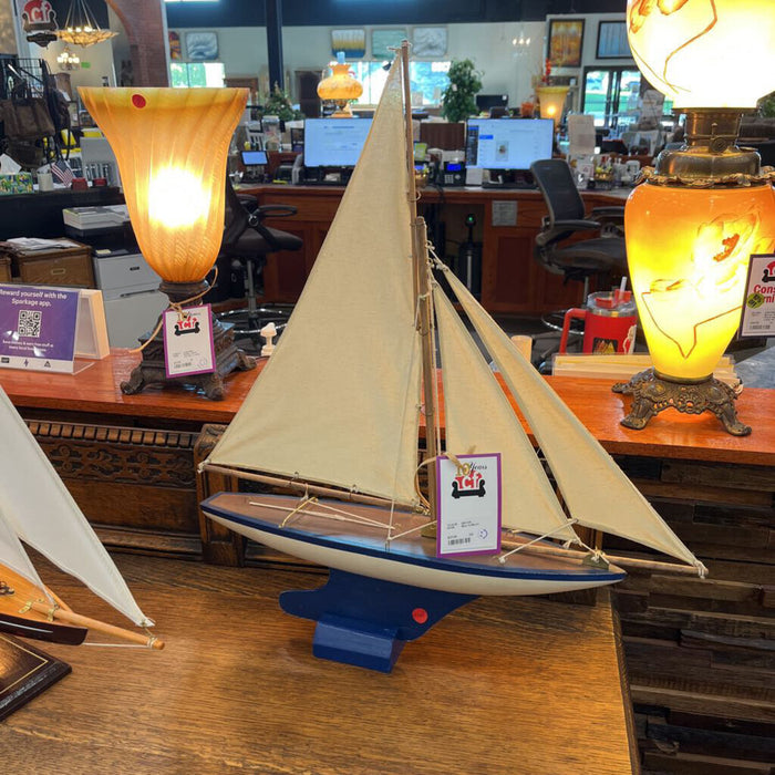 Blue Sailboat