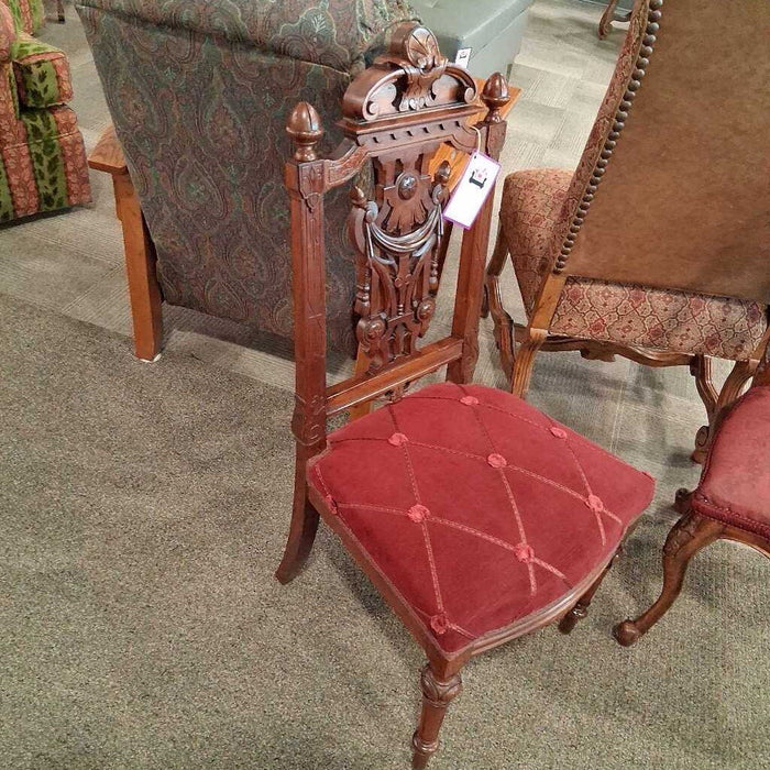 Pair of Vintage Carved Chairs