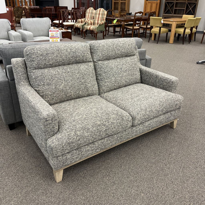 Fabric Grey Loveseat