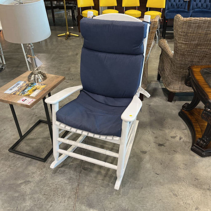 White Rocking Chair