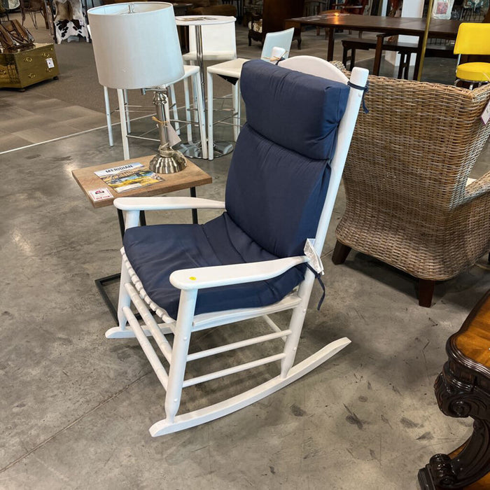 White Rocking Chair