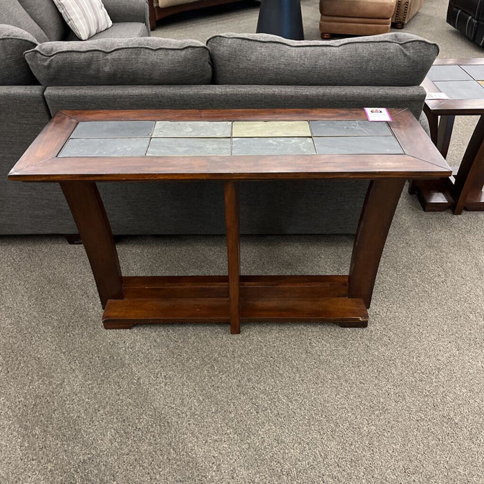 Slate Top Entry Table