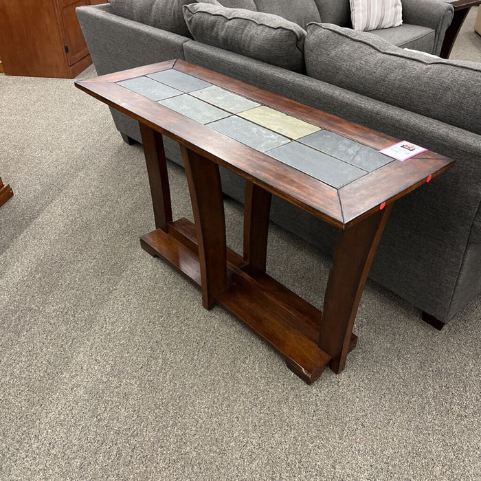Slate Top Entry Table