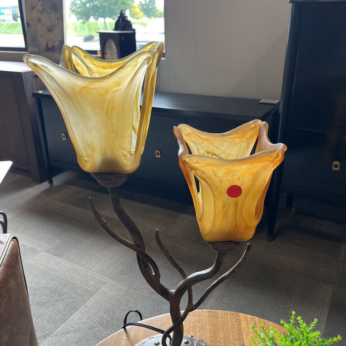 Metal Branch Lamp