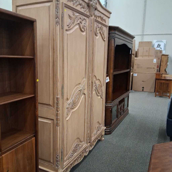 Lg. Cream Armoire