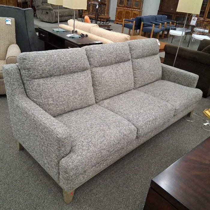 Stonewash Gray Fabric Sofa