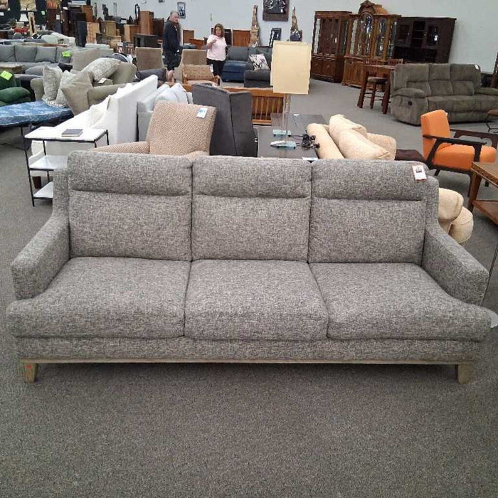 Stonewash Gray Fabric Sofa