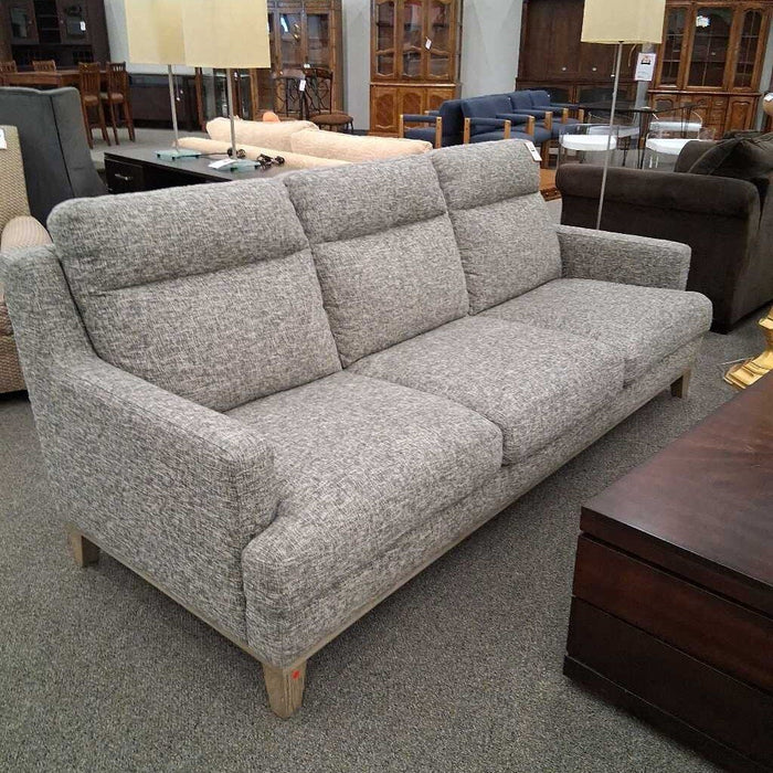 Stonewash Gray Fabric Sofa