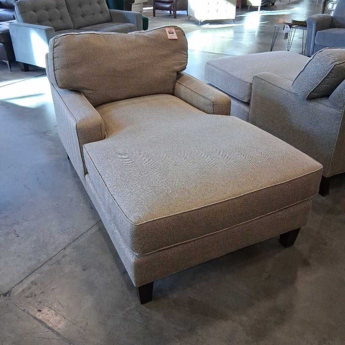 Beige Chaise Lounge