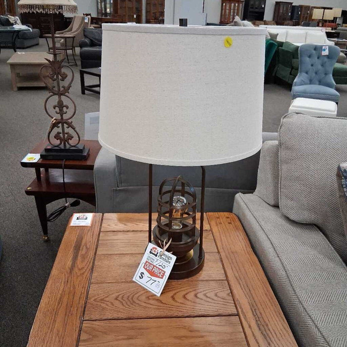 Industrial 2-light Lamp